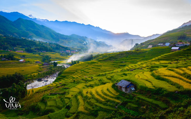 Paesaggi autunnali a Sapa