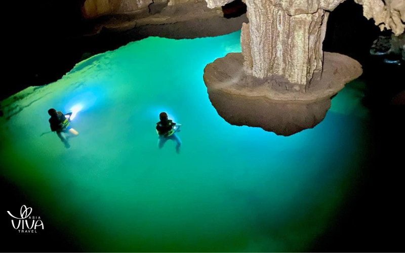 Un lago sotterraneo di una bellezza unica