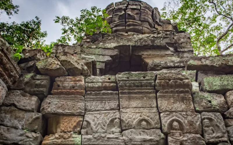 Le temple de Samnang Tasok 