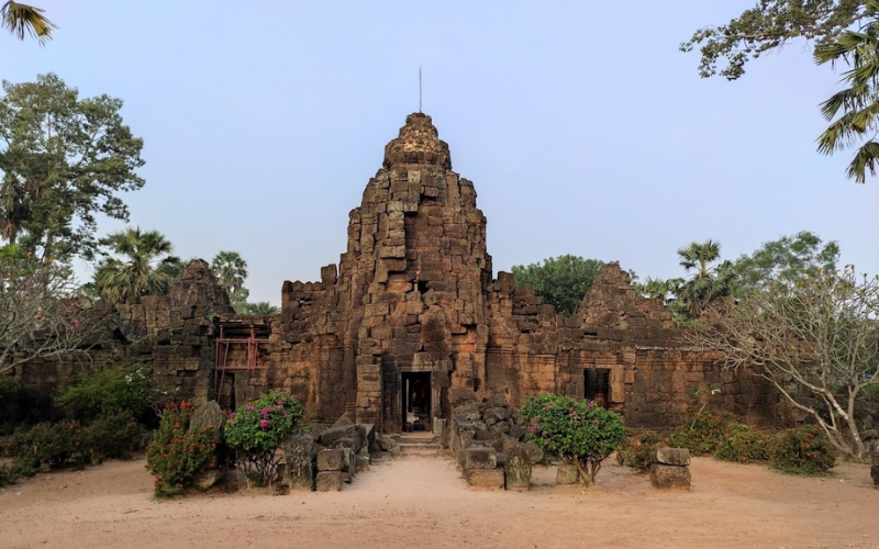 Le temple Ta Prohm conserve une architecture encore bien préservée