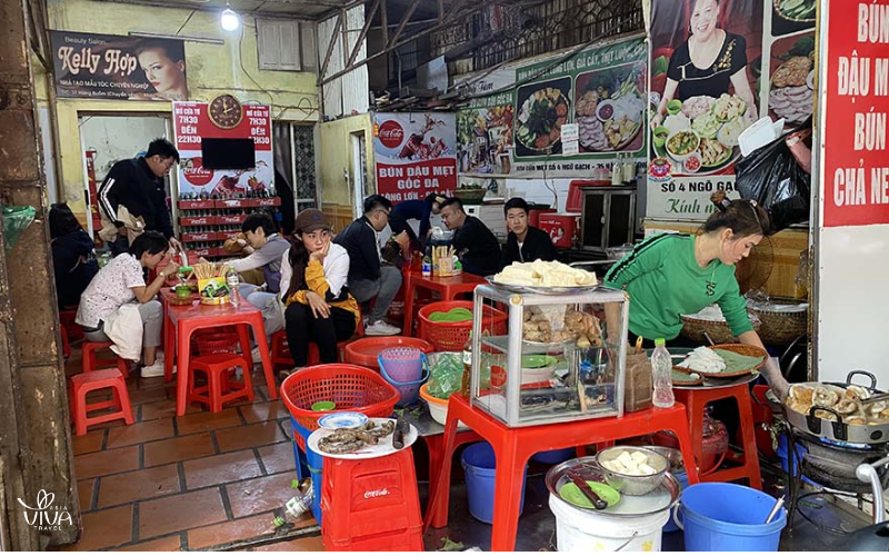 Bun dau Goc da