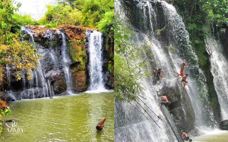 Feel the power of Chaa Ong Waterfall