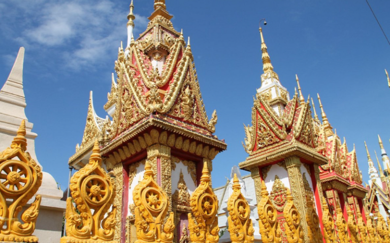 L'architecture impressionnante du Wat Luang