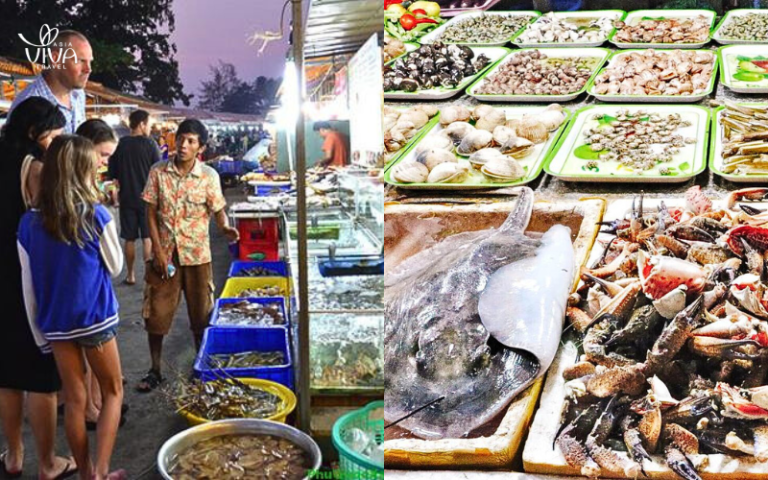 Delizie di mare fresche nei ristoranti locali di Vũng Tàu