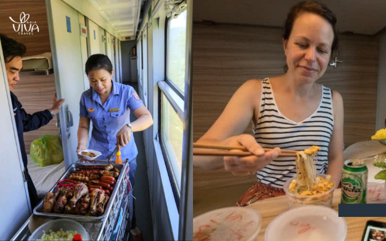Assapora i sapori locali direttamente a bordo del treno!