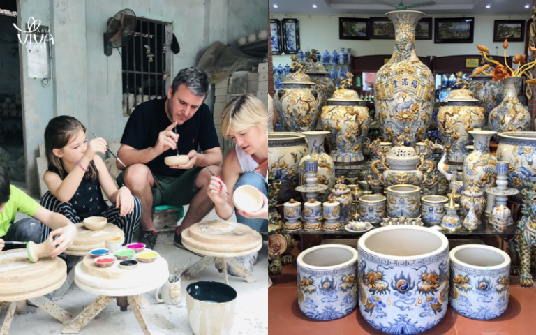 La ceramica di Bat Trang prende forma tra le mani esperte degli artigiani