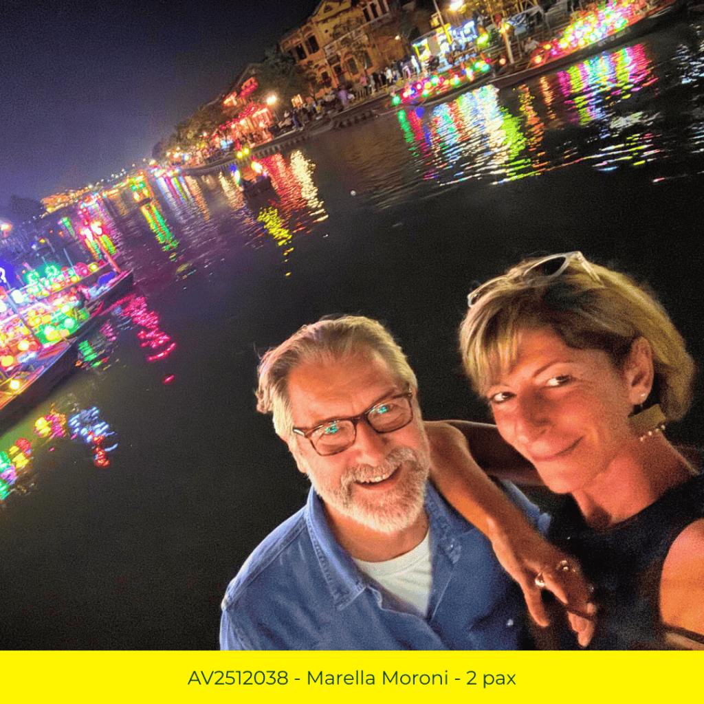 Lanterne di Hoi An di notte