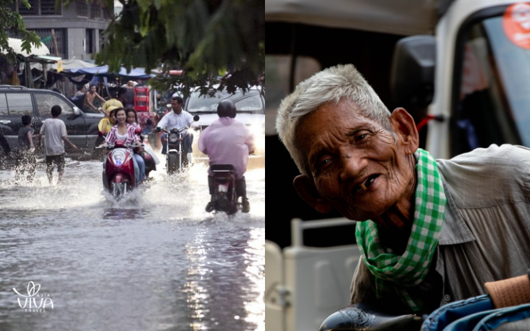 Phnom Penh sotto la pioggia_ l’energia della città non si ferma mai!