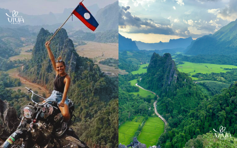 The 360-degree panoramic view from Nam Xay Viewpoint is a photographer's dream