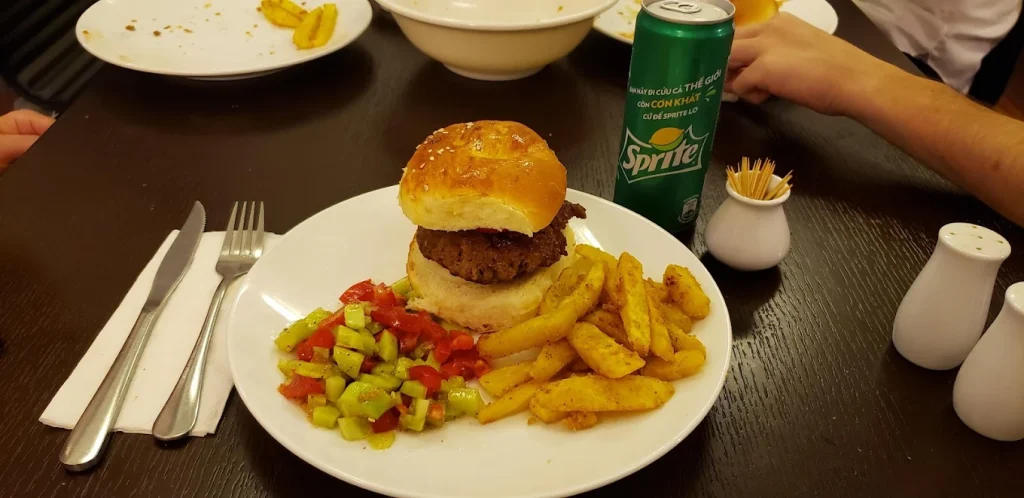 Chabad Hanoi menu