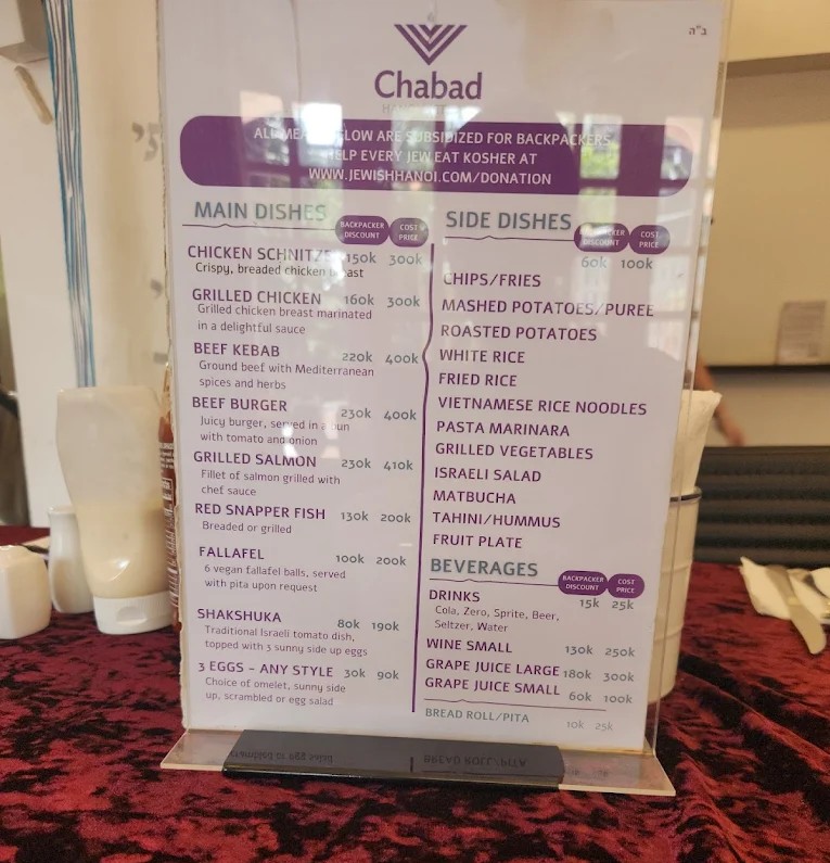 Kosher food in Vietnam