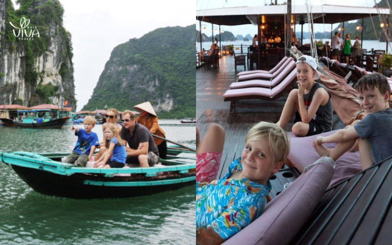 Magia in famiglia sulla Baia di Ha Long