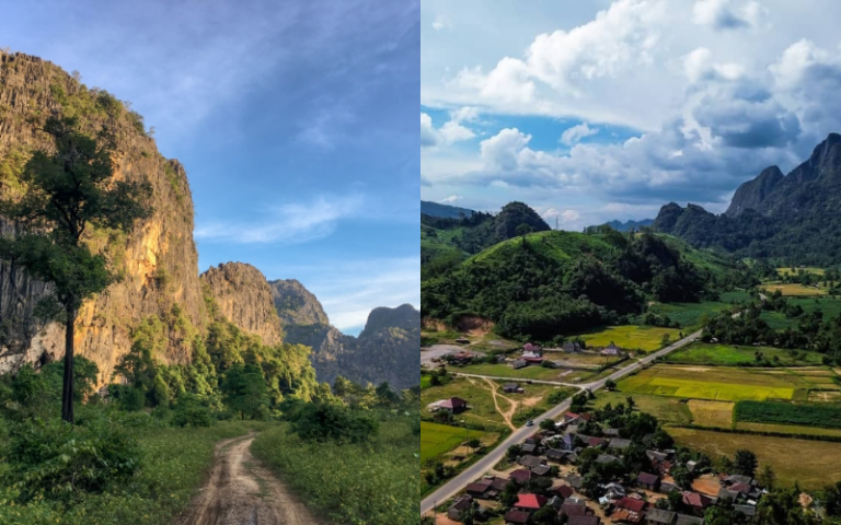 Perfect weather for adventure in Thakhek’s dry season