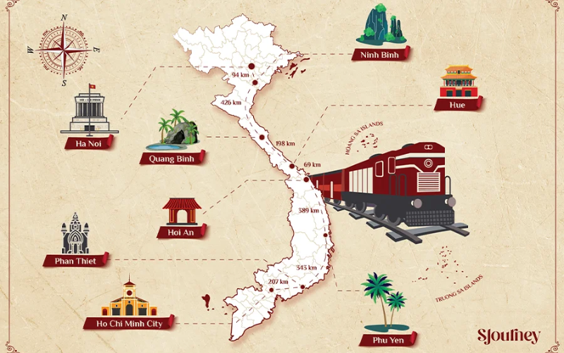 Le tappe iconiche di un viaggio senza tempo
