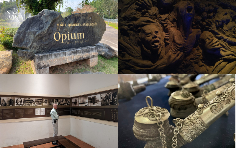 L’ingresso al Museo dell’Oppio, tappa fondamentale per capire la storia della regione
