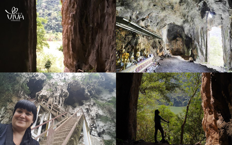 Mystical stalactites inside Pha Khuang Cave