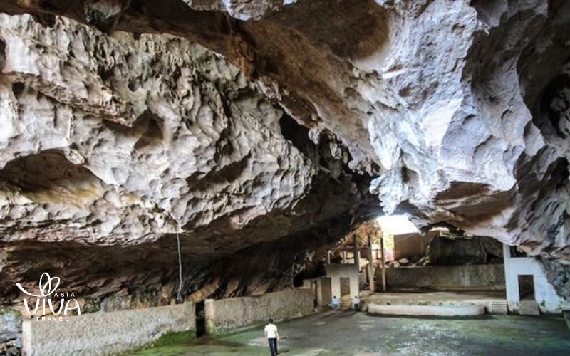 The rugged mountains of Vieng Xai—where history echoes through the limestone