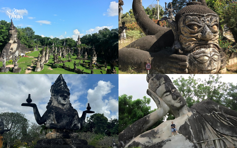 Un viaggio onirico nel Buddha Park