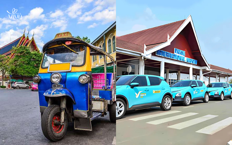 Verso la stazione_ tuk-tuk o taxi