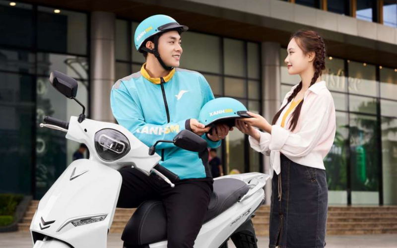 Xanh SM est le premier service de taxi électrique lancé à Hanoi
