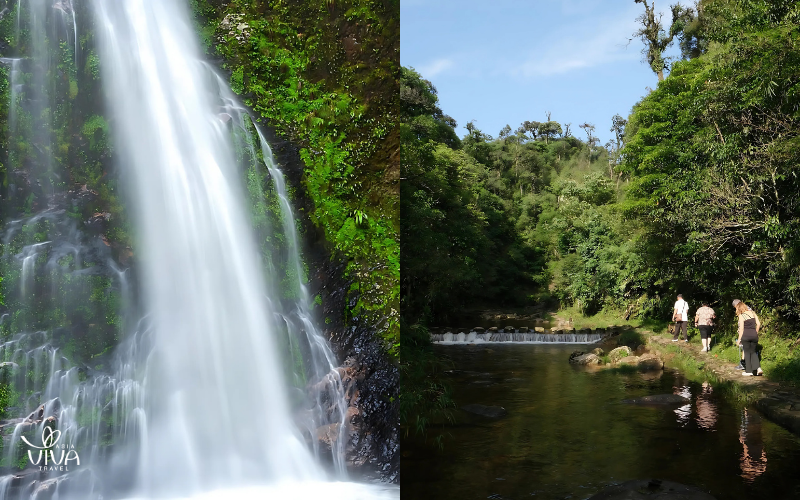 Love Waterfall, nestled deep in Hoang Lien National Park