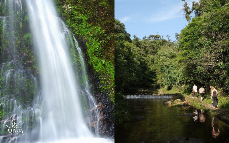 Love Waterfall, nestled deep in Hoang Lien National Park