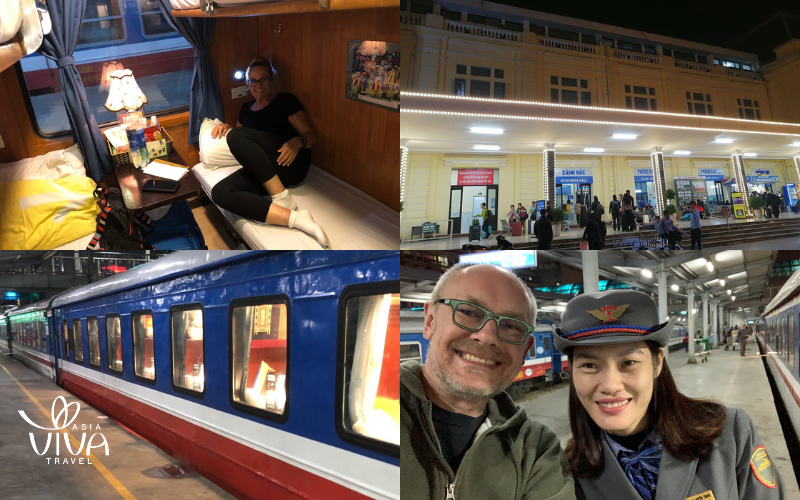 Train from Hanoi to Sapa after landing at Noi Bai Airport