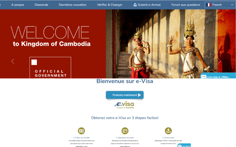 e-visa-cambodge 