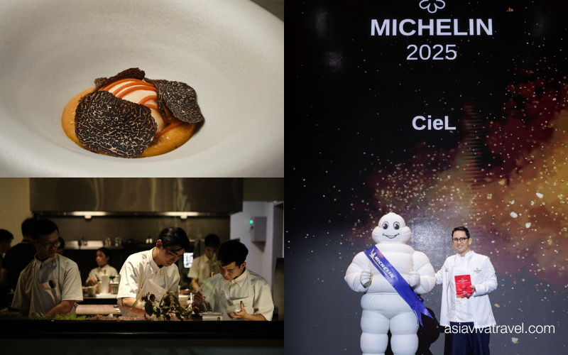 cieL restaurant vietnam michelin