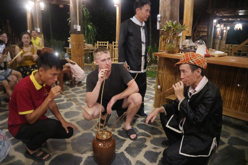 Cần wine- a drink in Pù Luông