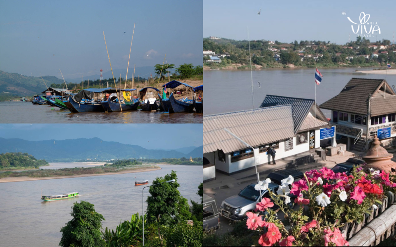 Crossing from Thailand to Laos via Huay Xai