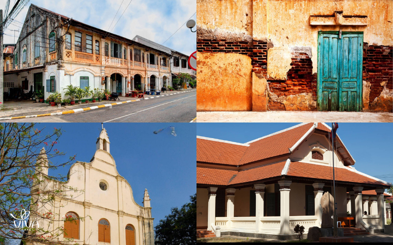 French colonial architecture meets ancient Lao spirituality
