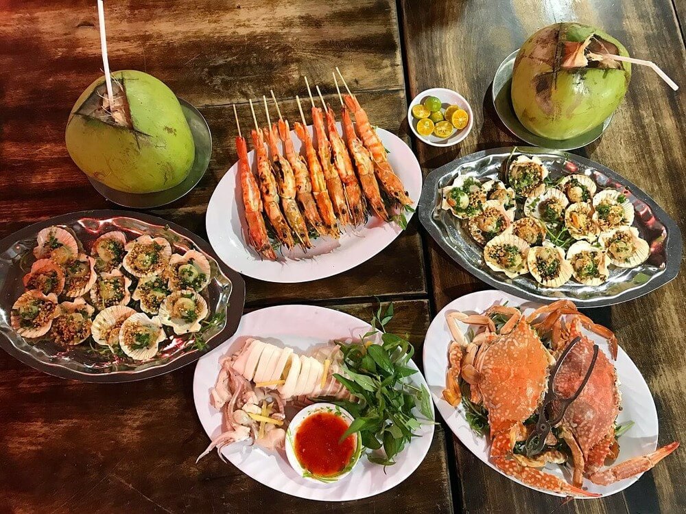 Grilled Seafood in Phu Quoc