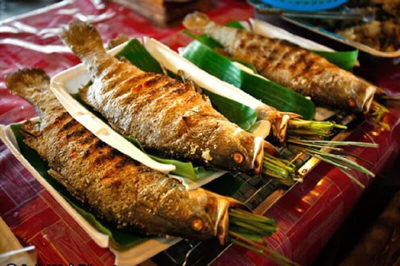 Grilled Stream Fish Pu Luong