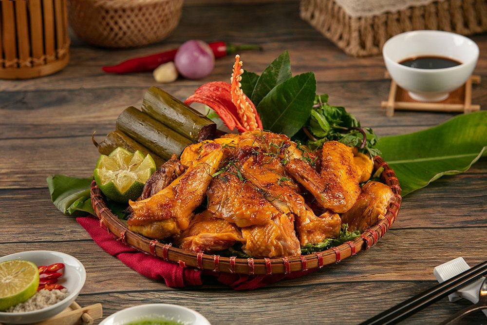 Hill Chicken Grilled with Mắc Khén