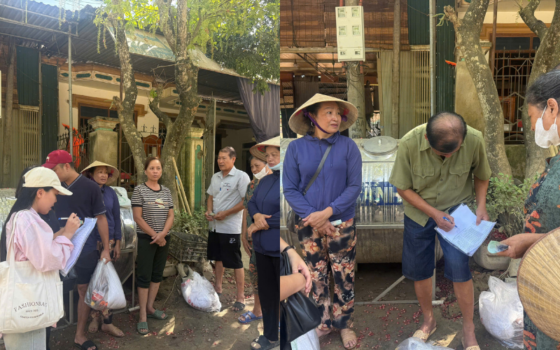 Support delivered with sincerity – directly to the people