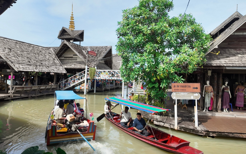 Pattaya Floating Market Thaïlande
