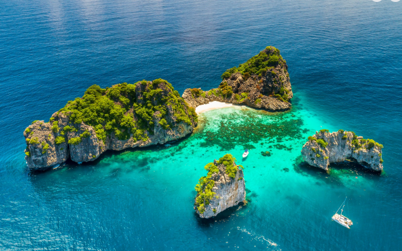 Krabi en Thaïlande, côte d’Andaman