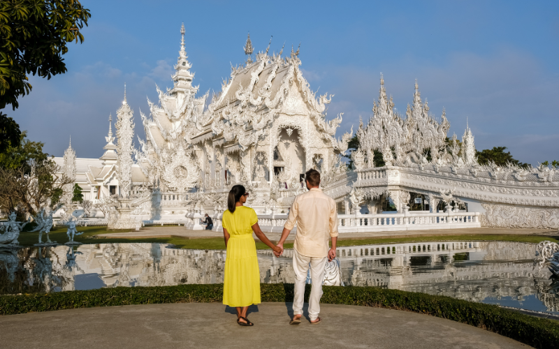 Temple Blanc de Chiang Rai, chef-d’œuvre artistique en Thaïlande du Nord