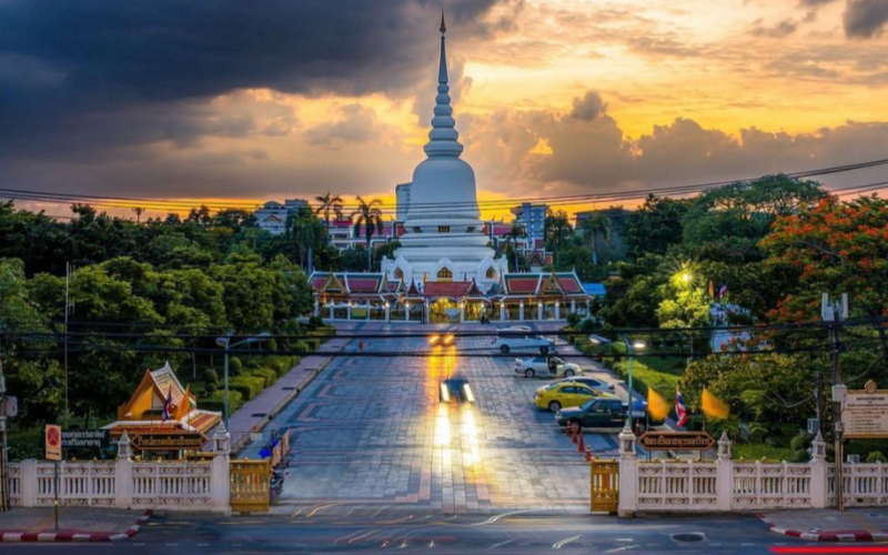 Temple du Grand Bouddha à Pattaya Thaïlande
