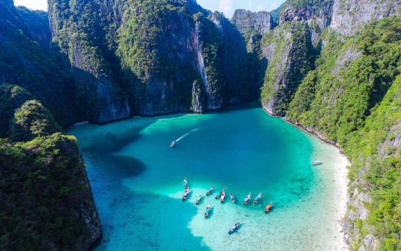 Speedboat en mer pour rejoindre Koh Phi Phi rapidement