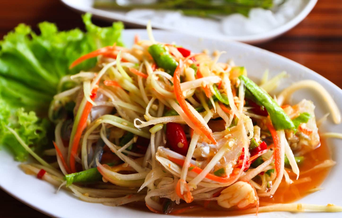 Thai Papaya Salad (Som Tam)