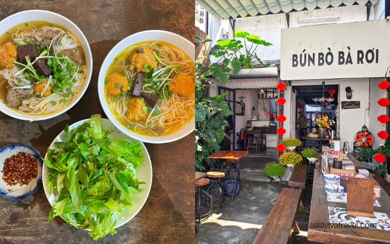 Bún Bò Bà Rơi – il profumo di Huế nel cuore di Da Nang