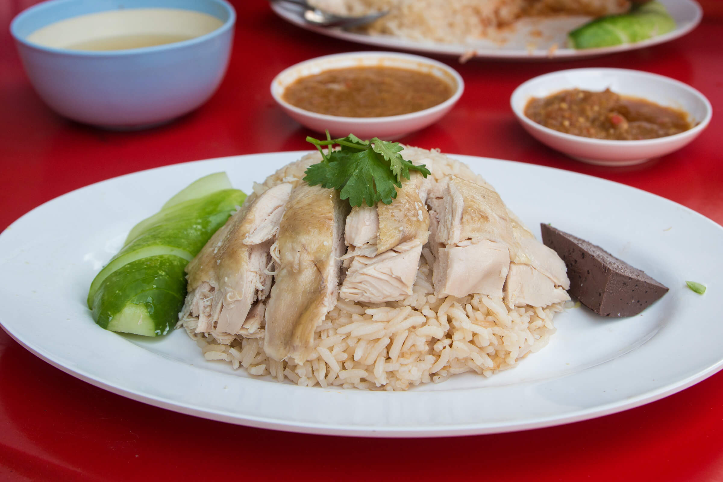 Khao Mun Gai (Hainan Chicken Rice) Thailand