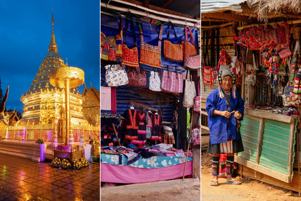 Doi Suthep Temple & Hmong Hill Tribe Village (Doi Pui)