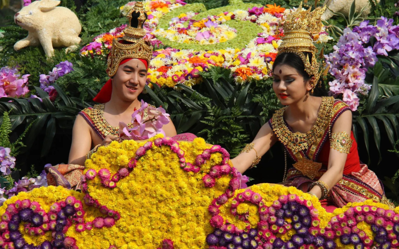 How many festivals are there in Thailand?