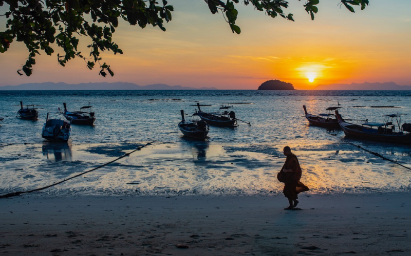 Coucher de soleil Koh Lipe Sunset Beach