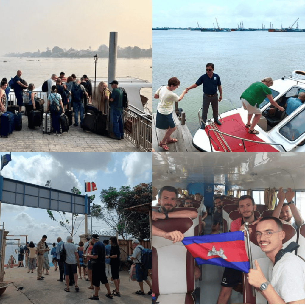 Speetboat da Chau Doc a Phnom Phenh